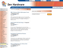 Tablet Screenshot of devhardware.com